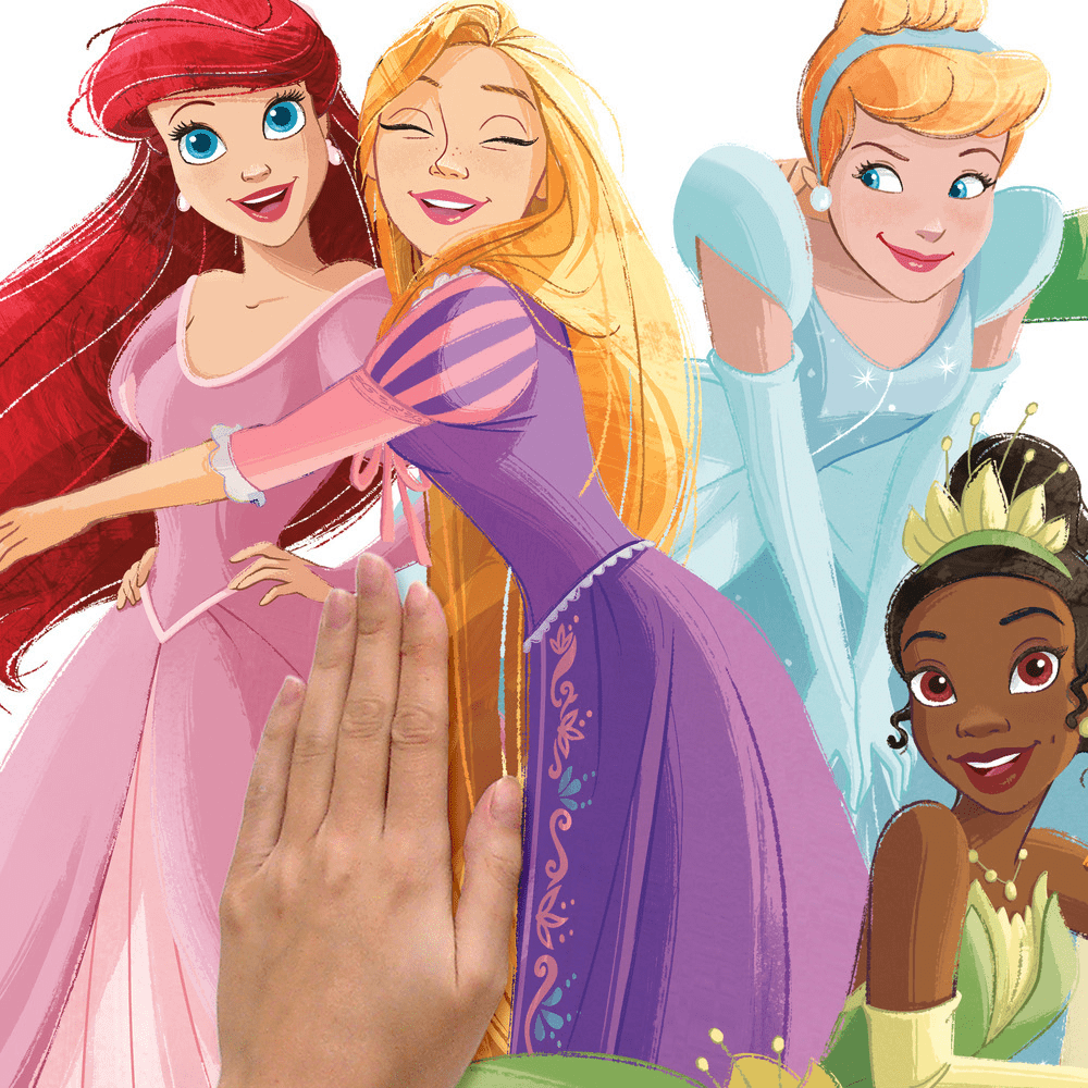 RoomMates Disney Princess Group Extra Large Peel & Stick Wall Decals ...