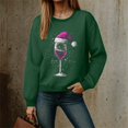 thumbnail image 2 of Futezty Crewneck Hoodies for Women Christmas Graphic Printed Loose Sweatshirts Oversized Casual Comfy Clothes Cute Tops, 2 of 4