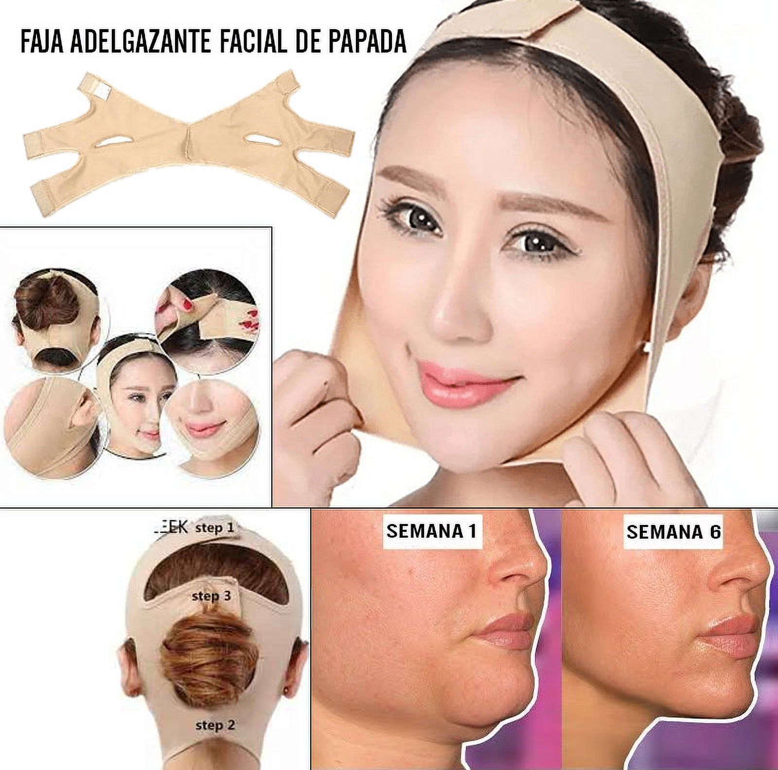 ZEDWELL Hilitand Facial Slimming Mask Face Lift Up Thin Neck Mask Sleeping  Face-Lift Reduce Double Chin Bandage, Chin Lift Belt, Face Shaper