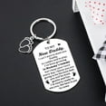 thumbnail image 2 of First Time Dad Gifts, First Father's Day Gifts for Men New Dad Gifts First Time Dad Keychains Wedding Anniversary Unique Gifts for Expectant Dads Pregnancy Announcement Gifts for Husbands, 2 of 6