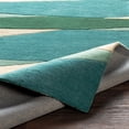 thumbnail image 5 of Mark&Day Wool Rugs, 8x10 Mulhouse Modern Sea Foam Area Rug, Green Blue Brown Carpet for Living Room, Bedroom or Kitchen (7'6" x 9'6"), 5 of 9