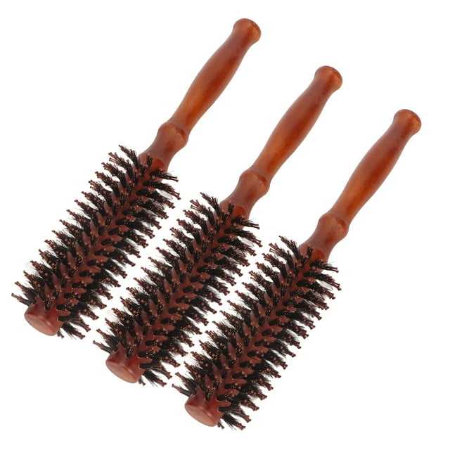 Round Styling Brush, Heat Resisting Prevent Static Round Hair Brush Practical For Home