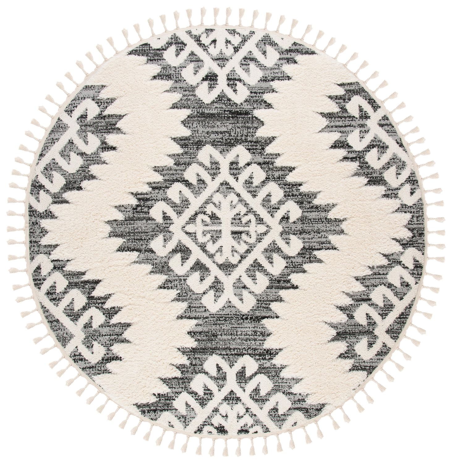 Safavieh Moroccan Tassel Shag Desmond Southwestern Area Rug
