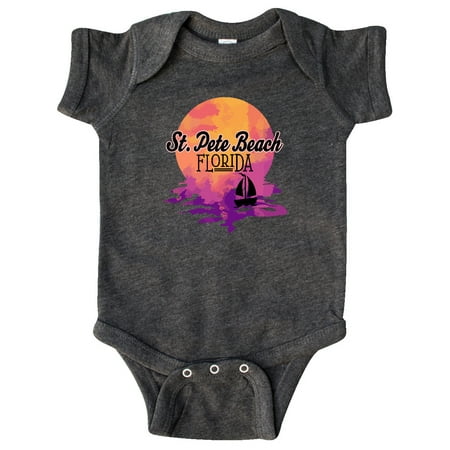 

Inktastic St. Pete Beach Florida Sunset Gift Baby Girl Bodysuit