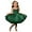 Emerald Green, variant on Girls' Short Flower Girl Dress with 3D Lace Appliques First Communion Pageant Dress Tulle Ball Gown for Weddings Parties (Sizes 2-16)
