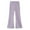 Purple, variant on Girls Flared Pants Casual Loose Dance Elastic High Waist Bell Bottom Leggings Kids Lightweight Fall Winter Yoga Activewear