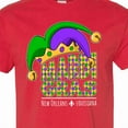thumbnail image 4 of Inktastic Mardi Gras New Orleans Louisiana Jester Hat T-Shirt, 4 of 5