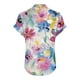 thumbnail image 4 of Vestidos Casuales Para Mujer, Blusas De Mujer De Moda Camiseta informal de manga corta con cuello en V y botones para mujer, 4 of 5