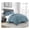 China Blue, variant on 3-Piece All Season Queen Comforter Set Rust Orange, Soft Quilted Down Alernative Duvet Insert with Corner Tabs, Lightweight Microfiber Bedding, 88 x 88 Inches