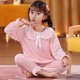 thumbnail image 1 of Pijamas de encaje de franela para niños, Conjunto de pijama de Navidad para niñas, ropa de dormir gruesa de princesa, pijamas cálidos de lana Coral, 1 of 4