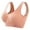Pink, variant on Sokhug Cross Back Sports Bra for Women Padded Strappy Yoga Bra Medium Support Workout Bra for Athletic Gym Fitness