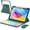 dark green+mouse, variant on Magnetic Backlit Keyboard Mouse Case, Yellow for iPad 11th/10th Gen