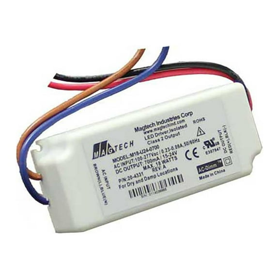 MagTech AC Dimm - 18-Watt, 700mA Constant Current LED Driver