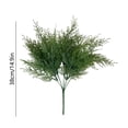 thumbnail image 3 of 2026 Christmas Home Party Decoration Artificial Cedar Sprigs With Red Berry Picks Faux Evergreens Pines Branches For Christmas Wreaths Holiday Mantel Vase Centerpiece Decor, 3 of 6
