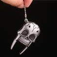 thumbnail image 4 of YIKA Metal Skull Shape Lighter Personalized Ghost Head Windproof Inflatable Lighter Wholesale White, 4 of 6