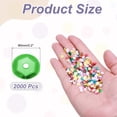thumbnail image 2 of Loose Sequins 2000 Pcs 5MM Silver Backed Cup Embroidery Sequins Spangles for Jewelry Making Crafts Sewing, Grass Green, 2 of 6