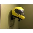 thumbnail image 4 of 1 soporte para casco de motocicleta, soporte de metal para colgar en la pared, colgador multifuncional para casco para chaqueta, abrigos, baloncesto, fútbol, ​​etc. (negro), 4 of 5