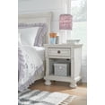 thumbnail image 2 of Signature Design by Ashley Casual Robbinsdale 1 Drawer Nightstand Antique White, 2 of 7