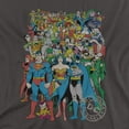 thumbnail image 2 of DC Original Universe Unisex Adult T Shirt, Charcoal, 2X-Large, 2 of 6