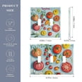 thumbnail image 2 of Yayeee Toggle Light Switch Wall Plate 3-Gang 6.37"x4.48" Decorative Outlet Cover, Yellow Tomatoes, 2 of 7