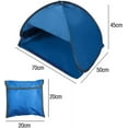 thumbnail image 3 of Refugios solares, toldo instantáneo para sombra solar, toldo emergente para la cabeza, tienda de campaña automática para playa, camping, pesca, senderismo, picnic, 3 of 5