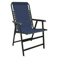 thumbnail image 1 of Caravan Canopy Suspension Portable Folding Sports Chair with Bungee System, Blue, 1 of 10