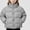 Gray, variant on Teylalorva Girls Outerwear Jackets Stand Collar Zip Up Thick Warm Puffer Coat Long Sleeve Winter Outerwear（1-11） Beige Size 2T