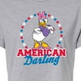 thumbnail image 3 of Disney - American Darling Daisy - Juniors Cropped Cotton Blend T-Shirt, 3 of 5