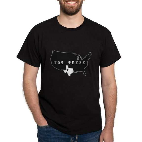 CafePress - Not Texas T Shirt - Men's Classic Graphic Cotton T-Shirt