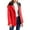 Red, variant on Hontri Plus Size Coat, Women's Solid Color Cotton Mid Length Hooded Winter Warm Plus Fleece Coat Plus Cotton Coat 2023 Pink 2 4Xl