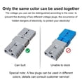 thumbnail image 3 of tredstone Industrial Socket Connector Quick Installation Male Female Docking Socket Suitable For All Kinds Red 10PCS, 3 of 6