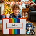 thumbnail image 5 of Apitor Robot J Storage Creative Robot Building Kit, 6-in-1 Programmable App Remote Control Robot/Tank STEM Learning Toy, Educational Coding Gifts for 7-8 8-12 Years Old Kids, 5 of 9