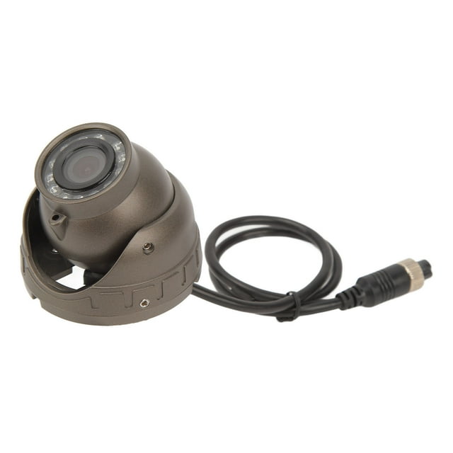 DC 12V Vehicle Interior Dome Camera Video Audio Recording Wide Angle IP67 Waterproof IR Night Vision For Bus RV And Van