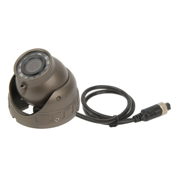 Caméra Dôme Intérieure de Véhicule DC 12V, Enregistrement Vidéo Audio, Grand Angle, Étanche IP67, Vision Nocturne IR pour Autobus, VR et Fourgonnette