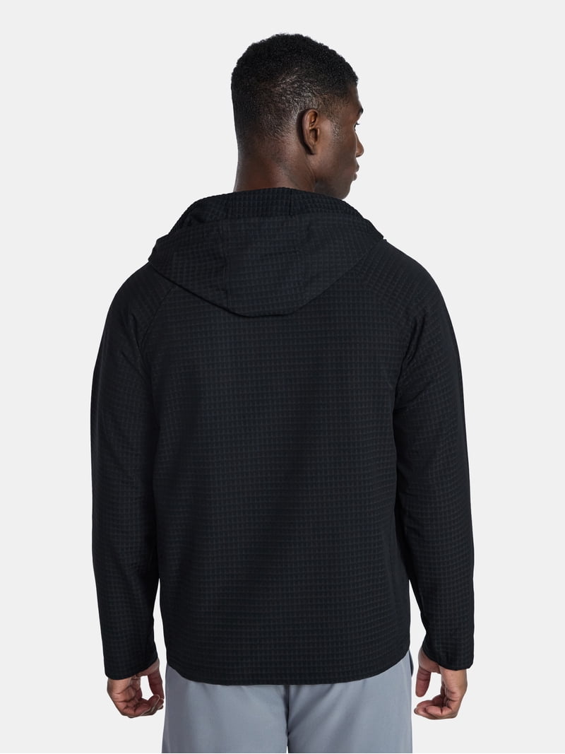 Reebok Men and Big Men's Textured Stretch Jacket with Chest Pocket