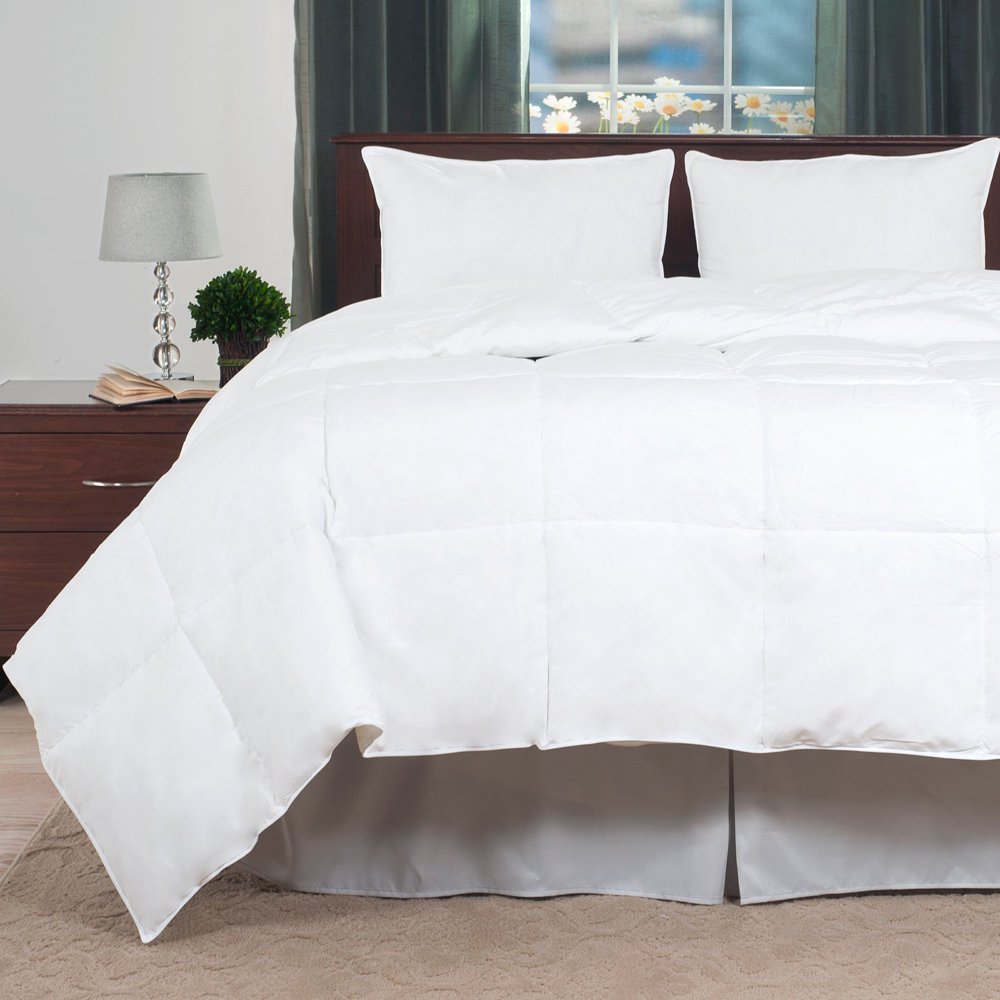 Lavish Home Cotton Feather Down Bedding Comforter