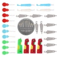 thumbnail image 3 of Needle Threader Threader Set Hand Sewing Needle Tool Elderly Threader Set For Sewing Machines Most Sewing Industry, 3 of 8