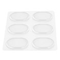 thumbnail image 4 of 6 almohadillas de gel de silicona para zapatos, almohadillas adhesivas transparentes para talón., 4 of 8