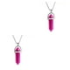 thumbnail image 1 of Qarigey Hexágono columna encanto colgantes colgantes coloridos encantos de cristal llaveros Type2 NO2, 1 of 6