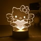 thumbnail image 4 of Figuras de dibujos animados de Hello Kitty Sanrio, luz nocturna, modelo lindo, juguetes luminosos, adornos de decoración de escritorio, regalos para niños, 4 of 4