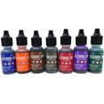 thumbnail image 2 of Alcohol Ink Set 7 Bottle Collection of Ranger Tim Holtz Alcohol Inks for Paper, Resin Epoxy Tinting, Petri Dish Making, 15ml/0.5-Ounce Alcohol Based Ink Each, Vibrant Colors and Metallic Mixitives, 2 of 4