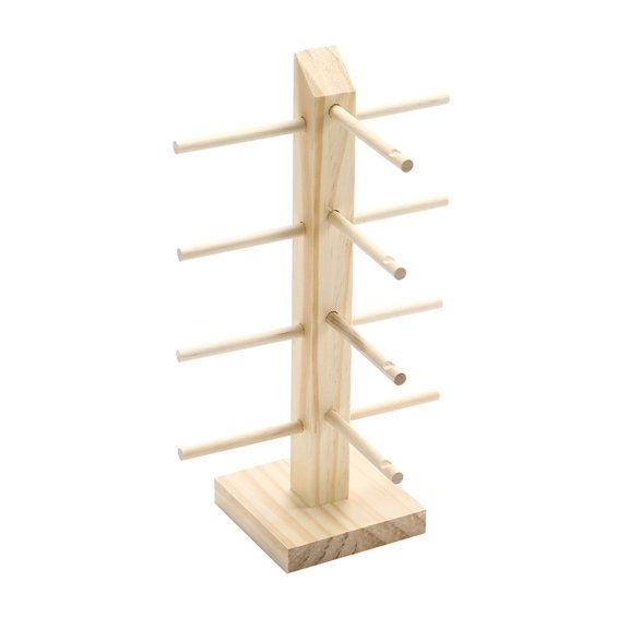 Wooden Sunglasses Rack Stand Rust-free Holder Home Organizer