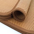 thumbnail image 6 of Woven Rattan Pet Cooling Mat Sky Blue 16 x 24 Inch Breathable Cool Summer Bed Pad for Dog Cat Rabbit Hamster Indoor Use, 6 of 8