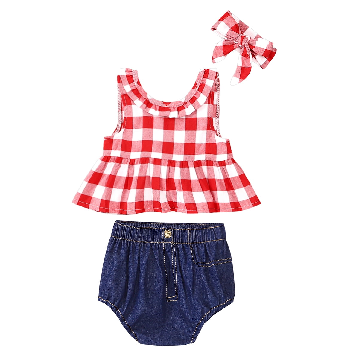girls tartan outfit