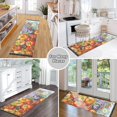 thumbnail image 6 of Yayeee Hallway Runner Rug 2'x6' Non Slip Machine Washable with Rubber Backing, Purple Floral Tomatoes, 6 of 8