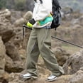 thumbnail image 2 of Zszcpp Jogging Pants For Men Mountaineering Windproof Rushing Climbing Side Open Zip Loose Straight Trousers Casual Trouser, 2 of 5