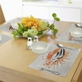 thumbnail image 4 of Ambesonne Vintage Place Mats Set of 4, Classic Sports Car, Standard Size, Grey Orange, 4 of 6