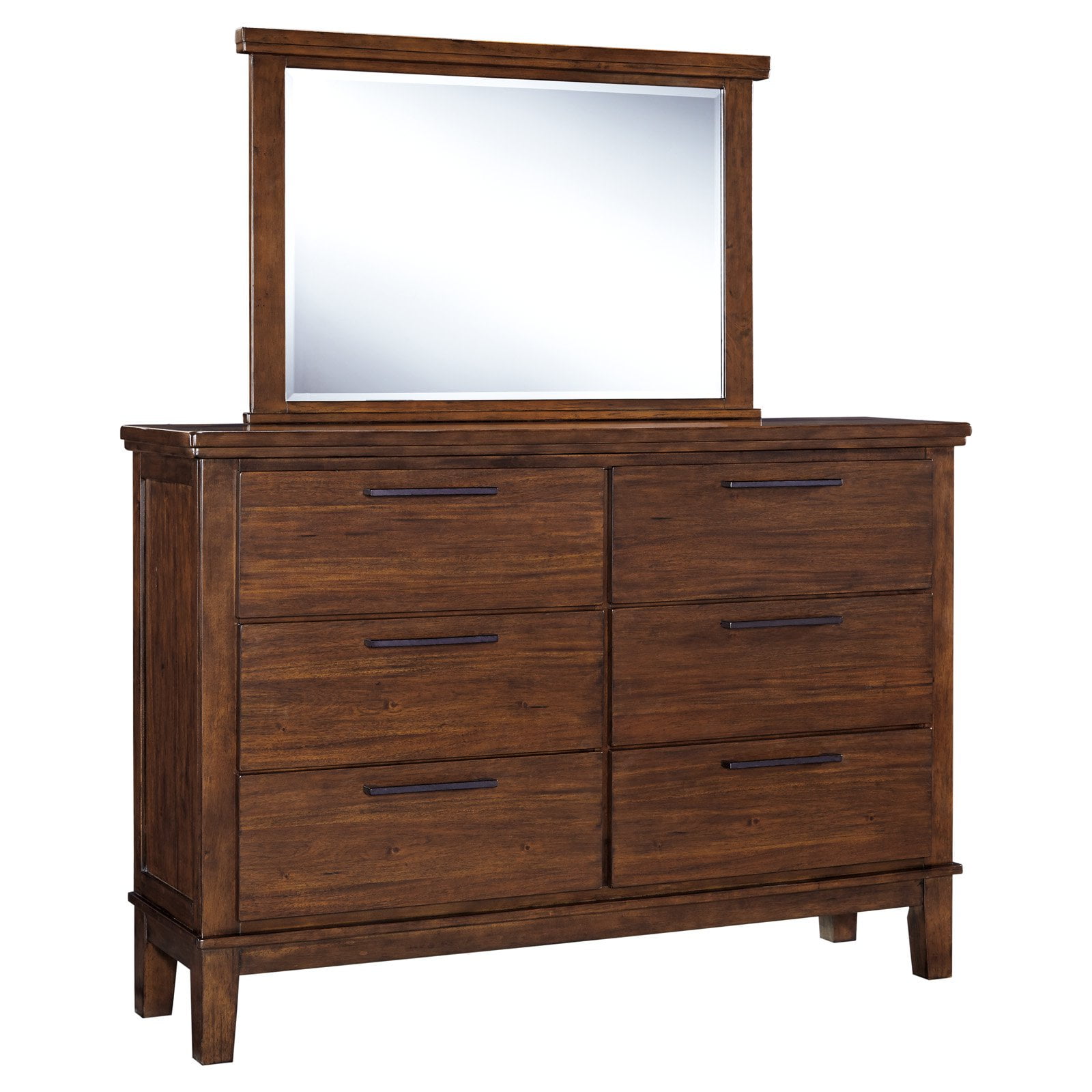 Signature Design by Ashley Ralene 6 Drawer Dresser with Optional Mirror