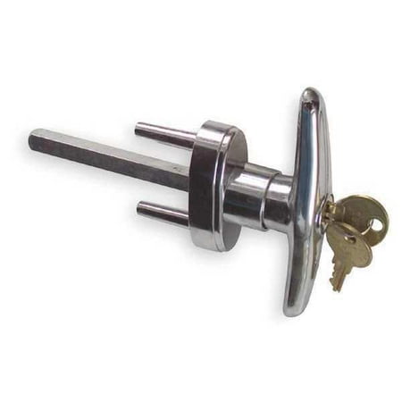 

1PACK ZoroSelect 1XNC9 T Handle Steel L 5 3/4 In