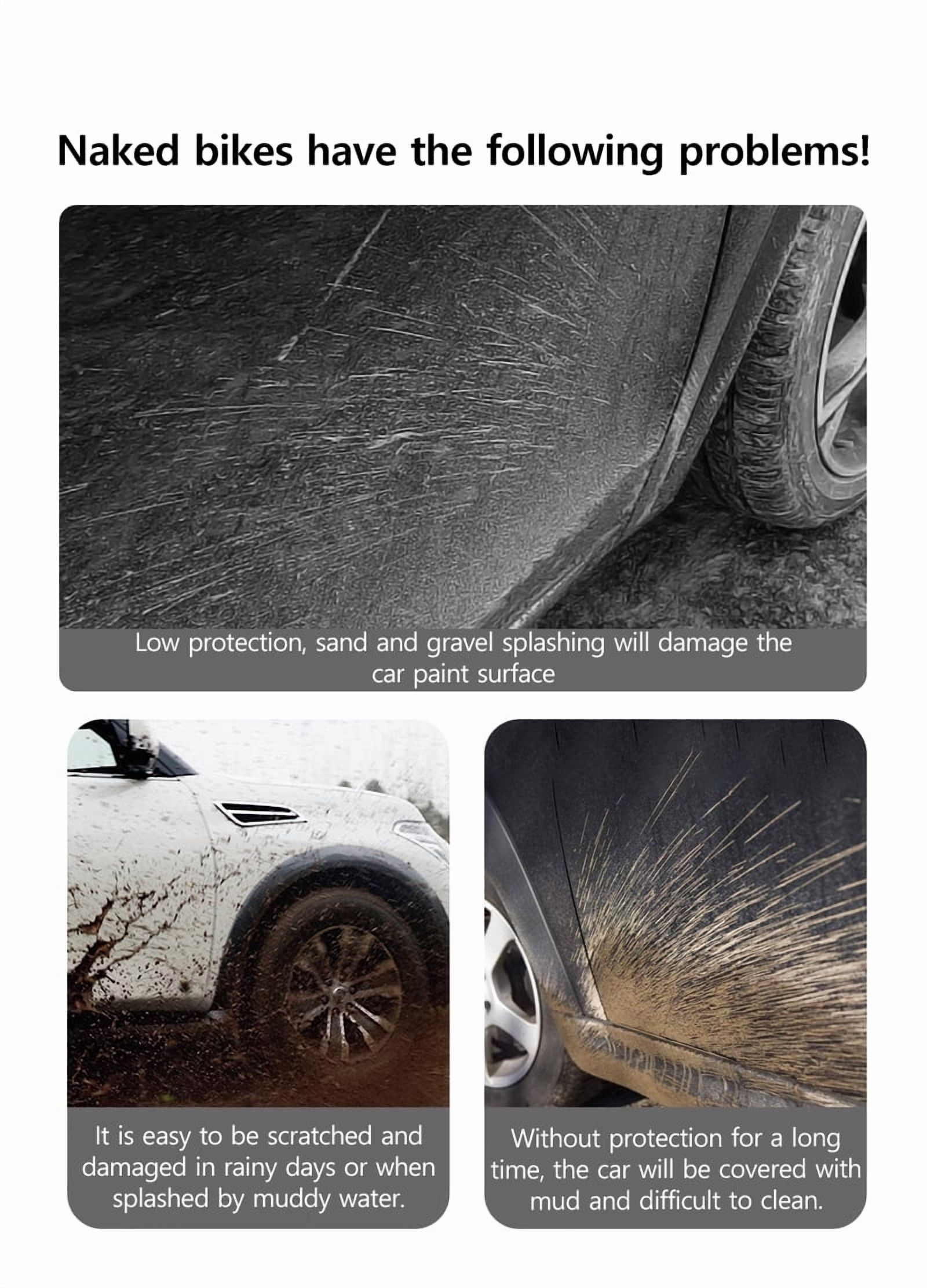 TPE Mud Flaps For Tesla Model Y 3 Highland Car Wheel Splash Guards MudFlaps for Model Y 2024-2020 Model 3 2021-2023 2024